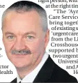  ??  ?? Changes Care boss Eddie Fraser