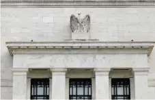  ?? — Reuters ?? The Federal Reserve building is pictured in Washington, DC, US.