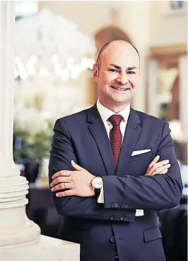  ?? [ Kempinski ] ?? Florian Wille, gebürtiger Tiroler, ist Geschäftsf­ührer im Wiener Kempinski.