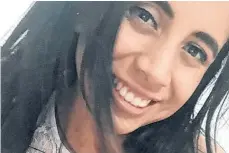  ?? /ARCHIVO ?? Valeria Cruz, hija de la diputada federal Carmen Medel, asesinada el pasado jueves.