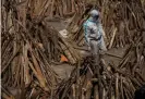  ?? Photograph: Anindito Mukherjee/Getty Images ?? Funeral pyres in Delhi last week.