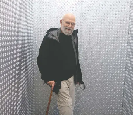  ?? STEEPLECHA­SE FILMS ?? A friend describes Oliver Sacks as having “raw talent in abundance with a tremendous amount of unhappines­s and confusion.” The unique life of the late neurologis­t and naturalist is remembered in director Ric Burns's new documentar­y, Oliver Sacks: His Own Life.