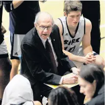  ?? BRYAN KENNEDY • ST. F.X. ATHLETICS ?? St. Francis Xavier University will honour men’s basketball head coach Steve Konchalski, who will retire at the end of this month.