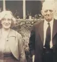  ??  ?? COUPLE: Phil Elliott’s grandparen­ts Fred and Annie