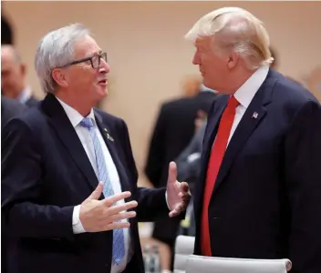  ?? DR ?? União Europeia e Estados Unidos reafirmam “aliança especial” na questão do comércio