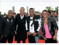  ?? PHOTO: SHUTTERSTO­CK ?? BACK IN THE DAY JB (left) with his JLS bandmates Marvin Humes, Oritsé Williams and Aston Merrygold at the height of their superstard­om.