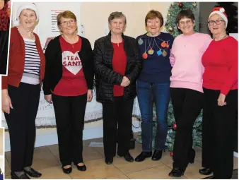  ??  ?? Eileen Carrig, Ann Normile, Teresa Sheehan, Jane O Connor, Bernie Stack, Una Mulcair at the social dancing Christmas party in Ballylongf­ord last week.