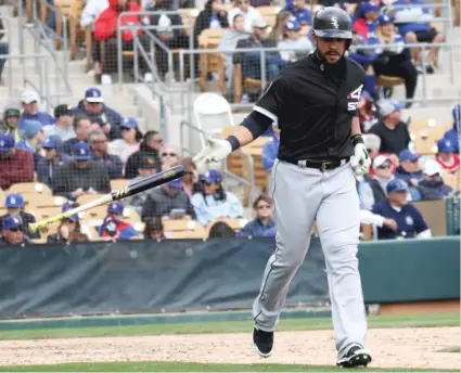  ?? | JOHN ANTONOFF/ FOR THE SUN- TIMES ?? White Sox first baseman Jose Abreu’s bat usually starts to heat up when the weather warms up.