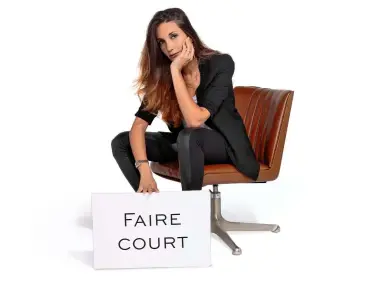  ??  ?? Faire court