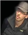 ??  ?? Salman Abedi in a CCTV image on the night of the attack