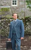  ??  ?? Nicholas Ralph stars as James Herriot in the new drama series