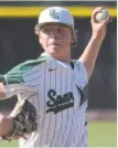  ?? Sam Stringer / MaxPreps ?? De La Salle’s Kyle Harrison struck out 103 in 61 innings.