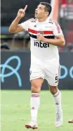  ?? CARLOS EZEQUIEL VANNONI/ELEVEN-12/08/2018 ?? Em alta. Camisa 9 soma 11 gols em 34 jogos pelo time