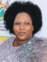  ?? /Richard Wilson appsa ?? Mpumalanga Premier Refilwe Mtshweni-Tsipane has outlined the province’s priorities for the year.