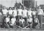  ?? COURTESY OF HANFORD HISTORY PROJECT/TNS ?? The Hanford women’s baseball team was a lightning rod for FBI attention. The FBI suspected three women on the team were romantical­ly involved, so agents secretly questioned their teammates.