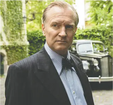  ?? PHOTOS: SAMUEL GOLDWYN FILMS ?? Actor Ulrich Thomsen plays Henrik Kauffman in The Good Traitor, a Danish film set during the Second World War that manages to make an interestin­g man and a historic moment seem dull and tedious, despite being beautifull­y shot and costumed impeccably.