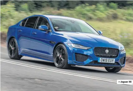  ??  ?? > Jaguar XE