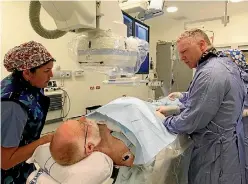  ?? PHOTO: MARTIN DE RUYTER/FAIRFAX NZ ?? The cardiology interventi­onal suite at Nelson Hospital is being replaced.