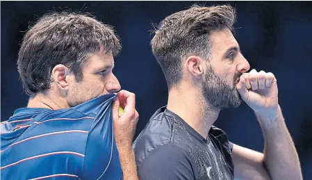  ?? Afp ?? El argentino Horacio Zeballos y el español Marcel Granollers, una de las mejores parejas de dobles del mundo