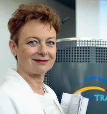  ??  ?? Avvocato Monica Baggia è presidente di Trentino trasporti: scade alla fine di dicembre