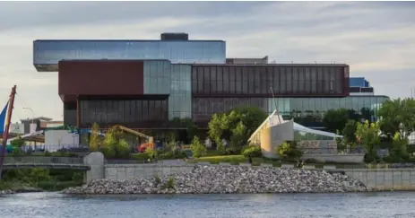  ?? TOURISM SASKATOON ?? The Remai Modern, a four-storey museum of modern and contempora­ry art that houses more than 400 Picasso linocuts, opens Oct. 21 in Saskatoon.