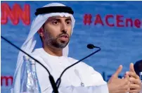  ?? — Supplied photo ?? Suhail bin Mohammed Faraj Faris Al Mazrouei attributed the rise in oil prices to peak demand this month.