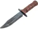  ?? Library image ?? A hunting knife