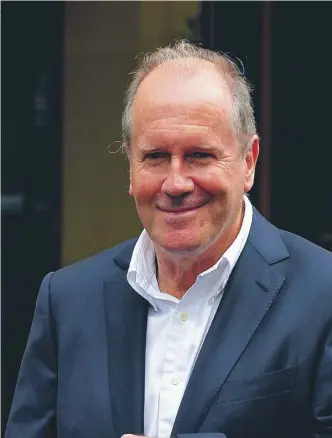  ??  ?? William Boyd: His new novel is enjoyable, but overburden­ed by research