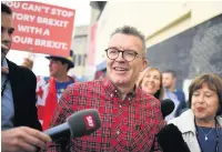  ??  ?? REMAIN MESSAGE Watson opposes Corbyn’s Brexit policy