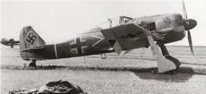  ??  ?? On June 23, 1942, the Allies had their first look at an FW 190A-3 when Arnim Faber mistakenly landed his plane at RAF Pembrey, Wales, after battling the RAF.