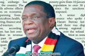  ??  ?? President Mnangagwa