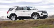  ?? FORD ?? The 2021 Ford Explorer King Ranch edition introduces a rugged, premium appearance.