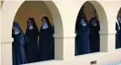  ?? Photograph: Abbay Notre-Dame de Fidélité ?? The 45-strong order of nuns near Aix-enProvence were shadowed by a producer and sound recordist for three years.