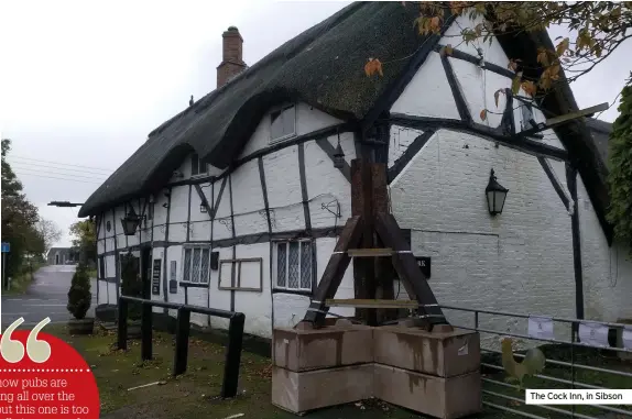  ?? ?? The Cock Inn, in Sibson