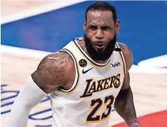  ??  ?? lebron James, de los que tienen contrato seguro con los angelinos