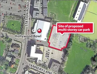  ??  ?? ABC hopes to build the multi-storey in Station Road