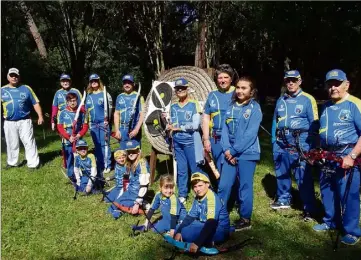  ??  ?? Avec soixante-dix membres, la Compagnie des archers de Saint-Raphaël surfe sur une belle dynamique.