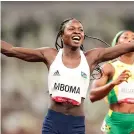  ?? ?? SPRINTER :Namibia 200m sensation Christine Mboma has been confirmed for GIM