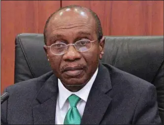  ??  ?? Emefiele