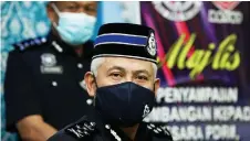  ?? — Bernama photo ?? Acryl during a press conference at the Bukit Aman.