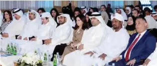  ??  ?? KUWAIT: Acting Minister of State for Youth Khaled Al-Roudhan and other officials attend the forum. — KUNA