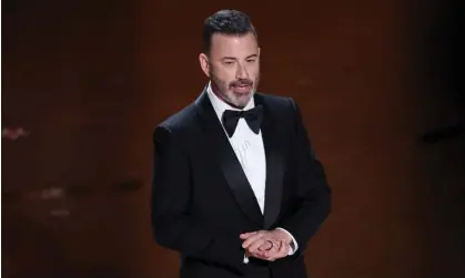  ?? Jimmy Kimmel hosting the Oscars. Photograph: Rich Polk/Variety/Getty Images ??