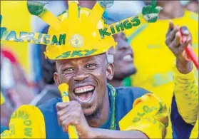  ?? Photo: Sydney Seshibedi/Gallo Images ?? Primed: Mamelodi Sundowns supporters are looking forward to the match against TP Mazembe.