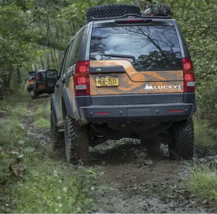  ??  ?? Many don’t give the LR3 the credit it deserves. It is a very capable off-road machine.