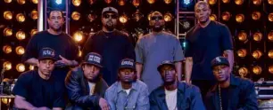  ??  ?? N.W.A. Their film is now the highest-grossing musical biopic.