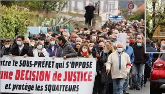  ?? (Photos Sébastien Fabret) ?? Une mobilisati­on qui « réchauffe le coeur », confie Marie-françoise Victor.