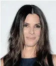  ??  ?? Sandra Bullock