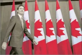  ?? REUTERS ?? What was notable about my trip to Canada was how little past achievemen­ts were invoked in the election campaign. No leader talked of Making Canada Great Again. Whosoever is the next PM is not going to promise to undo 800 years of slavery. Nor is he going to invoke World Wars I and II