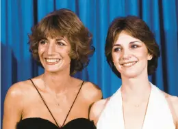  ?? GEORGE BRICH/AP 1979 ?? Penny Marshall, left, and Cindy Williams from the sitcom“Laverne & Shirley.”Williams, 75, died last week, her family said Monday. Marshall died in 2018.