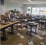  ?? (DR) ?? Quatre classes de l’école Jean-crabalona ont été vandalisée­s durant le week-end.